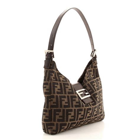 vintage fendi checkered shoulder bag|vintage fendi zucca crossbody bag.